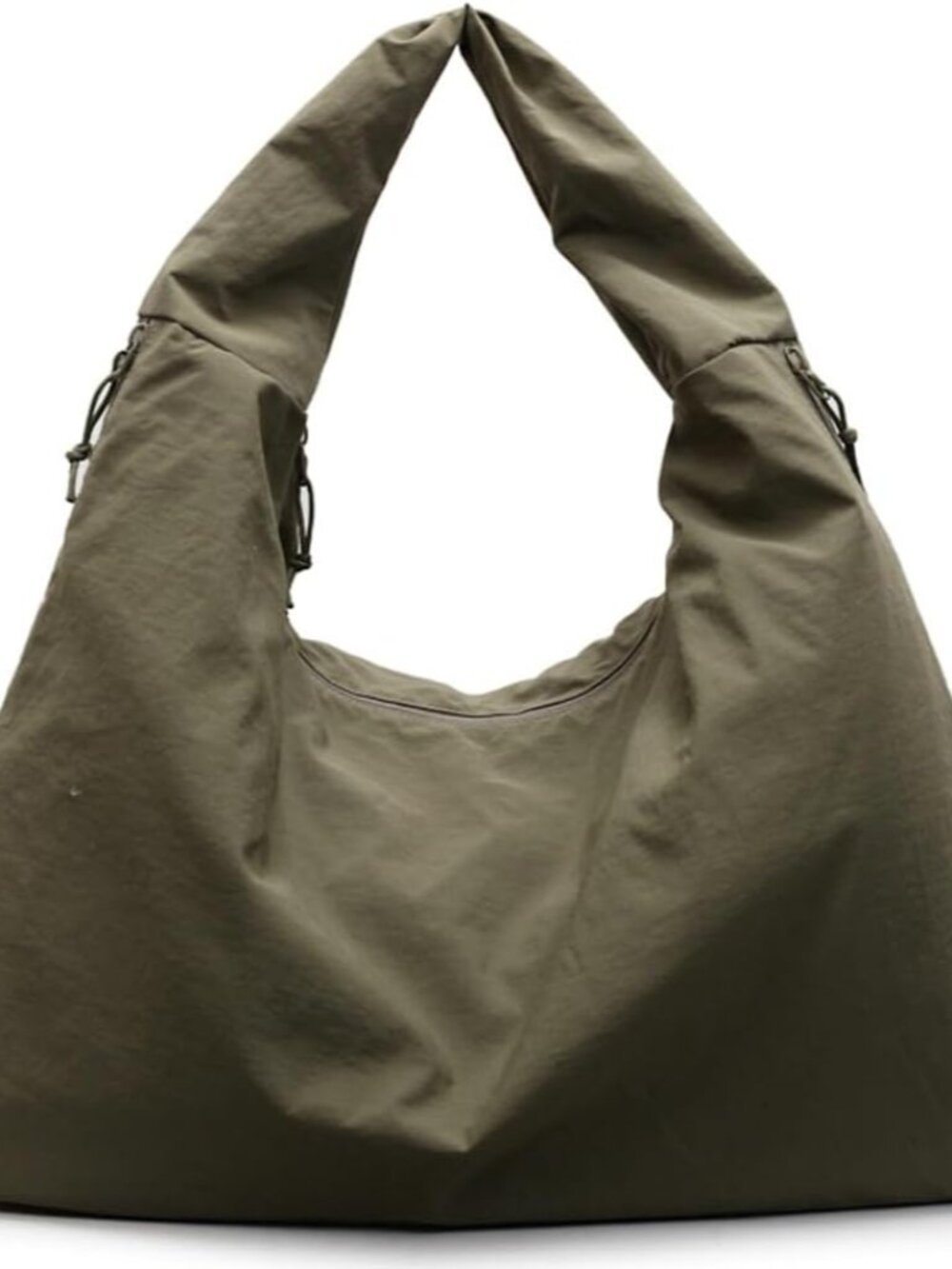 Slouchy Nylon Hobo Bags Women Underarm Shoulder Bag Crescent Crossbody Purses Tr